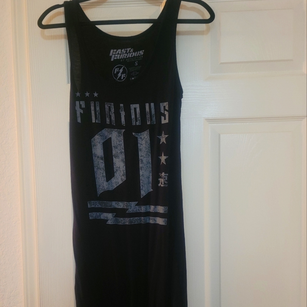 Tee-shirt dress, fast and furious